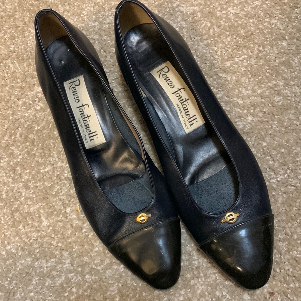 Renzo Fontanelli buttersoft 1” heels classic and professional 11 AA narrow